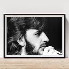 Ringo Starr in 1972 Poster by Chris Walter