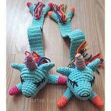 Unicorn Kitap Ayraci Amigurumi Siparis Icin Instagram Yumak Toys Amigurumi Kitap Ayraci Tig Isleri