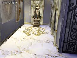 Achieve a seamless authentic marble look with the harvested marble 12 in. Neinahpets Luxury Marble Tile Flooring