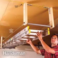 Fleximounts 4×8 overhead garage storage rack. Easy Garage Storage Solutions Diy Family Handyman