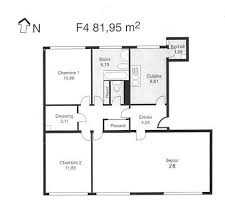 Plan D Appartement F4 Plan De Maison Mitoyenne Plan Maison 120m2 Plan De Maison Luxueuse
