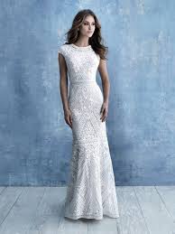 Allure bridal ivory wedding gown 8966 ruffle mermaid dress. Allure M631 Modest Wedding Dress A Closet Full Of Dresses