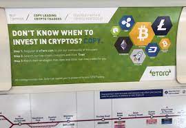 I value my opinion, seems to have worked in the past. Ad On The London Underground Cryptocurrency
