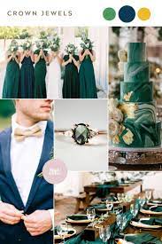 Emerald Green And Sapphire Blue Wedding Colors With A Splash Of Gold 2020 Https Xlar Sapphire Blue Weddings Gold Wedding Colors Wedding Color Palette Summer