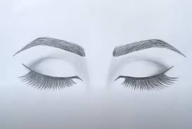 How To Draw Closed Eyes By Pencil For Beginners Easy Eye Drawing Pencil Drawings For Beginners Closed Eye Drawing
