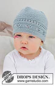 Odeta Hat Drops Baby 31 2 Free Knitting Patterns By Drops Design