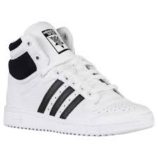 Black And White Adidas Basketball Shoes Adidas Top Ten Hi Women S At Foot Locker Adidas Shoes Women Womens Basketball Shoes Adidas Shoes Originals