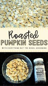 Roasted Pumpkin Seeds Recipe With Trader Joe S Seasoning Video Recipe Video Pumpkin Seed Recipes Pumpkin Seeds Easy Snacks