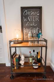 Rustic Living Room Makeover With A Modern Twist Modern Rustic Living Room Rustic Living Room Bar Cart Decor