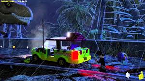 Jurassic park, the lost world: Lego Jurassic World Level 3 Park Shutdown Free Play All Collectibles Htg Happy Thumbs Gaming