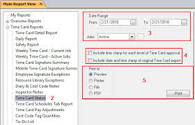 October 2, 2019 by ben 19. How To Generate A Time Card Status Report