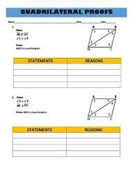 Are Your Students Struggling With All Of The Properties Of Parallelograms Rectangles And Rhombuses These S Quadrilaterals Geometry Proofs Coordinate Geometry
