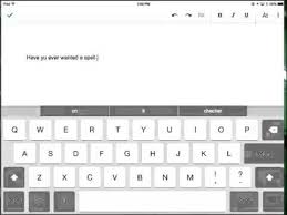 Google Docs Ipad App Spell Checker In 20 Seconds Youtube