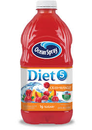 Diet Cran Cherry Cranberry Cherry Juice Drink Ocean Spray
