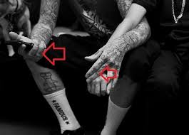 'being 65% burned … and burying two of my best friends was hard to deal with'. Travis Barker S 107 Tattoos Their Meanings Body Art Guru