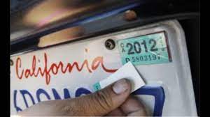 It comes off with ease. Removing A Stubborn Registration Sticker Driving Guide