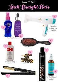 Then you can dry and style your hair, setting it with. Emily Gemma The Sweetest Thing Blog Emily Gemma Hair Emily Gemma Straight Hair How To Ge Straight Hairstyles Natural Hair Styles Straightening Natural Hair