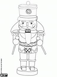 Soldier With A Drum A Nutcracker Coloring Page Christmas Tree Coloring Page Christmas Coloring Pages Tree Coloring Page