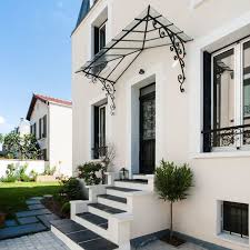 Une maison sur 4 niveaux de 200 m², un pavillon sur cour sur un niveau de 120 m² et un hangar de 380 m². Maison De Ville A Bois Colombes Pensee Pour Une Famille Maison De Ville A Bois Colombes Pensee Pour Une Famille H Facade House House Exterior House Entrance