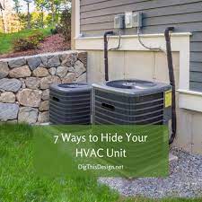 Air conditioning in singapore is crucial, and when. Hvac Unit 7 Beautiful Ways To Hide It Dig This Design