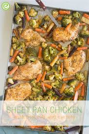 Sheet Pan Chicken With Broccoli And Carrots Recipe Chicken Broccoli Broccoli And Carrot Recipe Sheet Pan Recipes