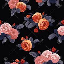We did not find results for: Seamless Floral Pattern With Roses On Black Background Royalty Free Cliparts Vectors And Stock Illustration Image 28456216