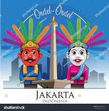 Ragam hias juga biasa disebut ornamen yang berasal dari bahasa yunani ornare yang artinya hiasan atau menghias. Vector Illustration Ondel Ondel And Monas Is Mascot Or Icon Of Jakarta Cityondel Ondel Vector Illustration Vector Illustration Vector Images Illustration