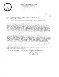 Letter Of Recommendation