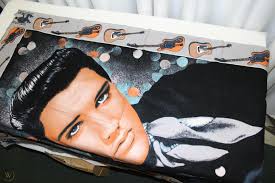 Rare Vintage ATC New York Large Elvis Presley Tapestery/ Wall Hanging RN  57114