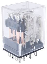 These contacts in turns close and complete the circuit breaker. Nte Electronics R12 17a3 24 Series R12 General Purpose Ac Relay 4pdt Contact Arrangement 5 Amp 24 Vac Electronic Relays Amazon Com Industrial Scientific