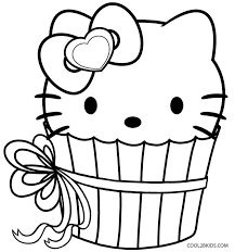 These spring coloring pages are sure to get the kids in the mood for warmer weather. Free Printable Cupcake Coloring Pages For Kids