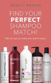 Dry Hair But Need Shine Curly Hair With Frizz Take Our Perfect Shampoo Match Quiz To See Which 13 99 Liter Is Pe Shampoo For Curly Hair Color Shampoo Beauty
