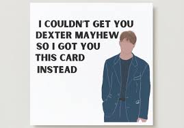 Dexter Mayhew One Day Card