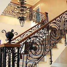 Maybe you would like to learn more about one of these? Beautiful Grand Staircase Wrought Iron Handrails For Indoor Stairs For Sale Iok 166 You Fine Sculpture