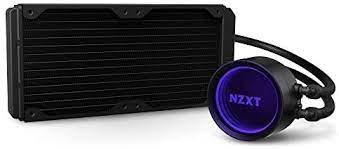 The kraken x53 is the baby nzxt didn't cut any important corners with the kraken x53 rgb. Nzxt Kraken X53 240mm Rl Krx53 01 Aio Rgb Cpu Liquid Cooler Rotating Infinity Mirror Design Improved Pump Powered By Cam V4 Rgb Connector Aer P 120mm