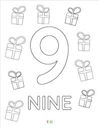 1 10 Printable Numbers Coloring Pages Yes We Made This Kids Learning Numbers Free Printable Numbers Fun Worksheets For Kids