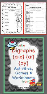Fantastic Reading Writing Matching And Kinaesthetic Activities For Teaching The Digraphs A E Ai Ay H Digraphs Activities Digraph Teaching Spelling
