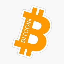 Shop for bitcoin wall art from the world's greatest living artists. Bitcoin Logo Black And White Sticker By Cryptocanuck Redbubble