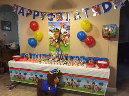Baby Boy 3rd Birthday Decoration Ideas For Boy Paw Patrol Decorations Boy Party Decorations Paw Patrol Party Decorations Paw Patrol Birthday Decorations