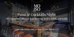 Modern Social Presents: Paint & Cocktails Night