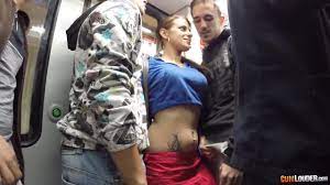 Latin girl Yarisa Duran gives a tugjob and blowjob in the subway -  AnySex.com Video