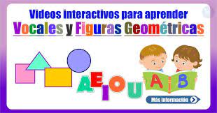 Cada juego está pensado desarrollar las. Videos Interactivos Para Aprender Vocales Y Figuras Geometricas Figuras Geometricas Para Ninos Refuerzo Positivo Ninos Figuras Geometricas