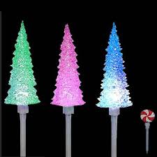 Maybe you would like to learn more about one of these? Color Changing Christmas Tree Stakes Northern Lights And Trees