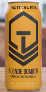 3.9 out of 5 with 15 ratings. Blonde Bomber Tactical Ops Brewing Beeradvocate