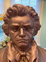 Vintage Belwin 16” Beethoven Bust 1968