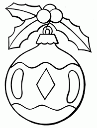 Teach your kids how to color beautifully and fun way. Christmas Ornament Coloring Pages Printable Coloring Home