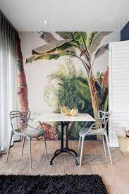 Best Wallpaper For Small Spaces And Tiny Rooms In Home Tropical Wall Decor Decor Home Decor