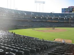 Ringcentral Coliseum Section 107 Oakland Athletics