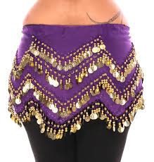 Lauren ralph lauren plus size stretch denim pocket pencil skirt. 1x 4x Plus Size Long Belly Dance Zig Zag Gold Coin Hip Scarf Skirt In Purple Grape