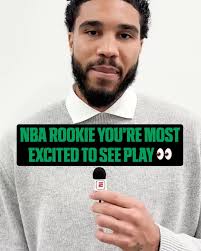 Jayson Tatum is ready to watch the 2025 No. 1 pick in action. 🤩